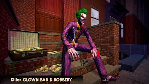 Killer Clown Bank Robbery Game - Gameplay image of android game