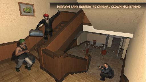 Killer Clown Bank Cash Robbery- Clown Crime City - عکس برنامه موبایلی اندروید