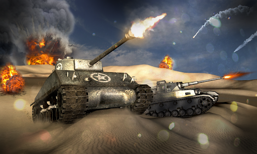 Tank Attack Blitz: War Game - Gameplay image of android game