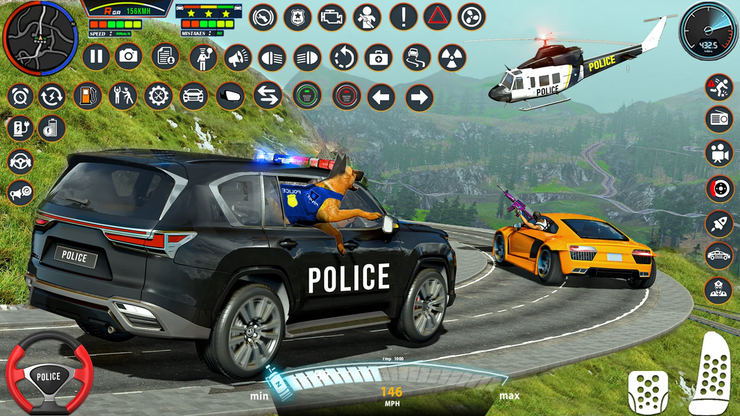 Police Dog Crime Chase Game - Gameplay image of android game