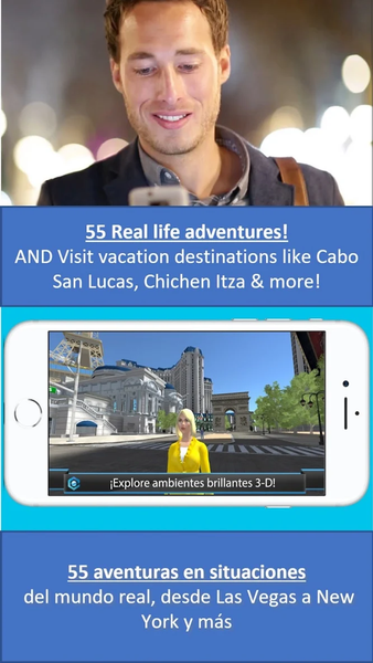 FluentWorlds English & Spanish - Image screenshot of android app