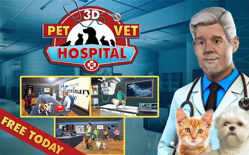 Pet Hospital Simulator Game ۳D - عکس بازی موبایلی اندروید