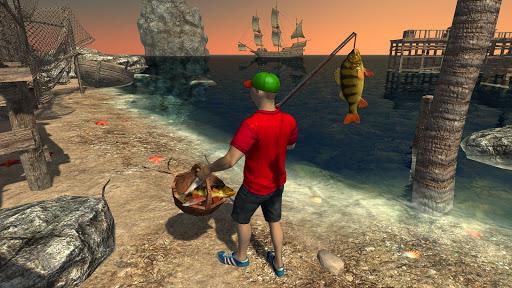 Reel Fishing Simulator 3D Game - Gameplay image of android game