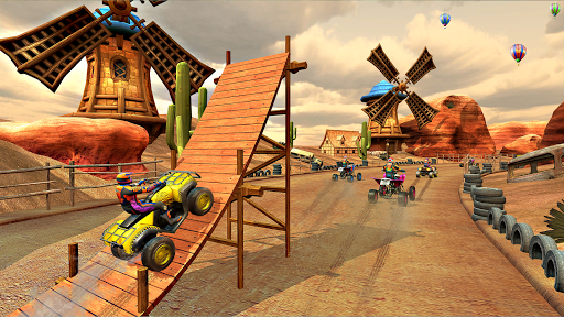 Subway ATV Quad Bike Simulator:Quad Bike Racing 3D - Image screenshot of android app