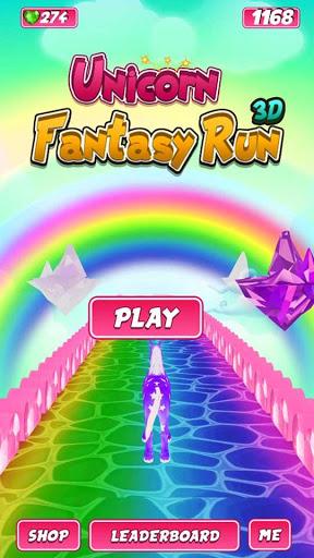 Unicorn Fantasy Run ۳D - عکس بازی موبایلی اندروید