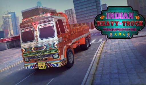 Indian Heavy Truck Transport - Gameplay image of android game