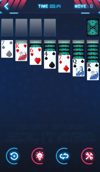 Indian Spider Solitaire - Image screenshot of android app