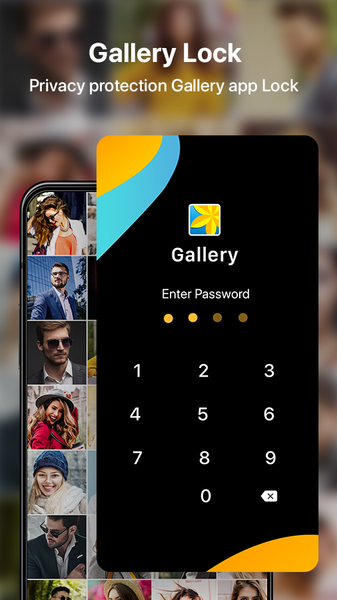 Gallery photo: Gallery lock - عکس برنامه موبایلی اندروید