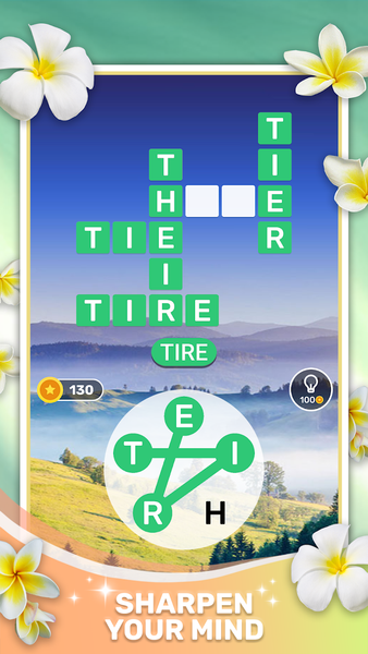 Word Relaxing: Calm Puzzle - Gameplay image of android game
