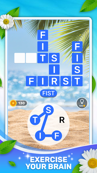 Word Relaxing: Calm Puzzle - Gameplay image of android game