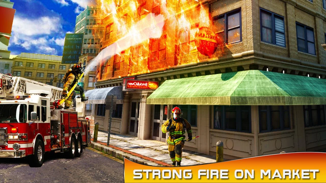 FireFighter Truck  Emergency R - عکس بازی موبایلی اندروید