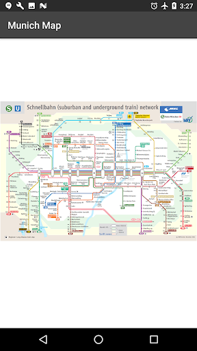 Munich Subway Map - Image screenshot of android app