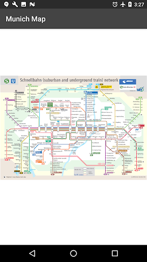 Munich Subway Map - عکس برنامه موبایلی اندروید