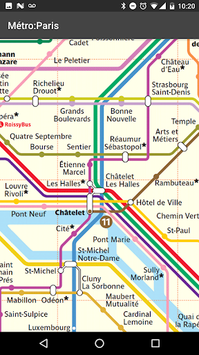 Metro Paris Map: Offline map o - عکس برنامه موبایلی اندروید