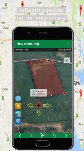 UTM Area Measure - عکس برنامه موبایلی اندروید