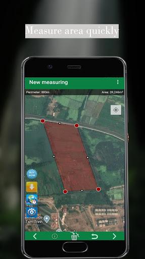 UTM Area Measure - Image screenshot of android app