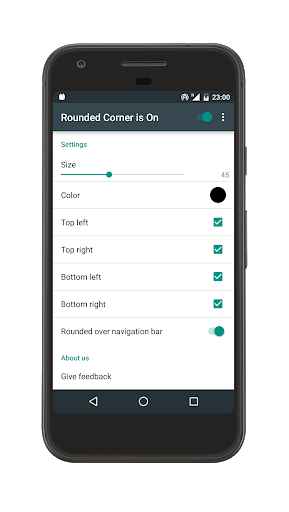 Rounded Corner - Image screenshot of android app
