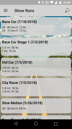 GPS Race Timer - عکس برنامه موبایلی اندروید