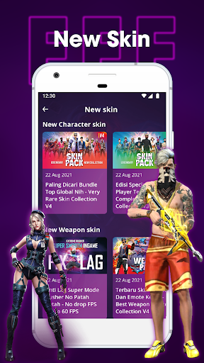 FFF FFF Skin Tools & Mod Skins - عکس برنامه موبایلی اندروید