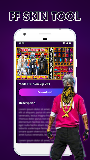 FFF FFF Skin Tools & Mod Skins - Image screenshot of android app