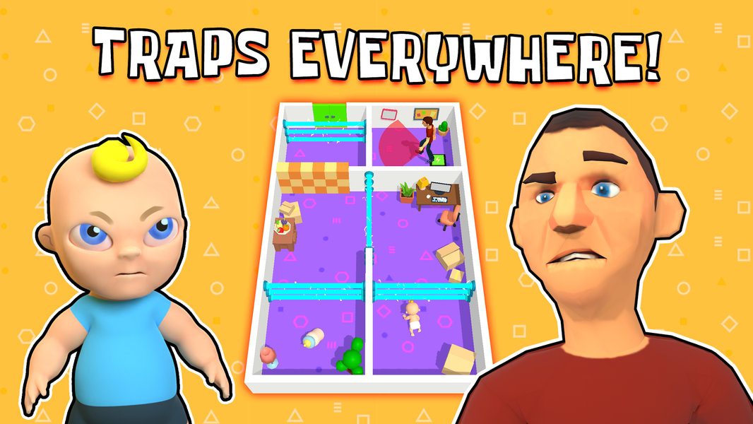 Dad Escape: Hide Little One! - عکس برنامه موبایلی اندروید