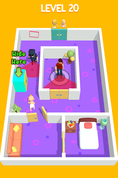 Dad Escape: Hide Little One! - عکس برنامه موبایلی اندروید