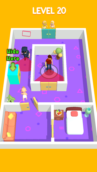 Dad Escape: Hide Little One! - عکس برنامه موبایلی اندروید