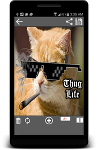 Thug Life Photo Maker Editor - Image screenshot of android app