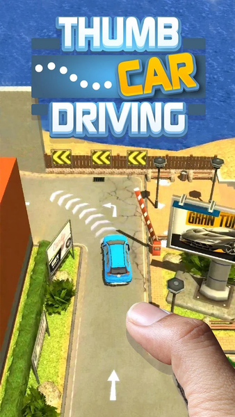 Thumb Car Driving - عکس بازی موبایلی اندروید