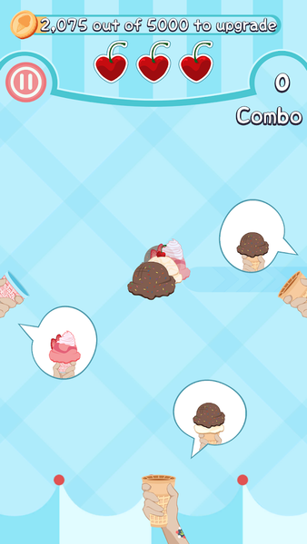 Gelato Flicker - Gameplay image of android game