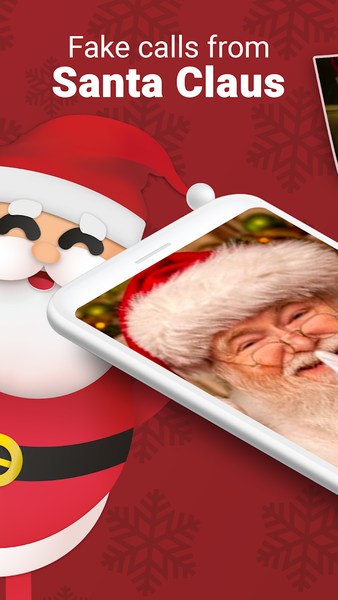 Fake Call from Santa Claus - عکس برنامه موبایلی اندروید