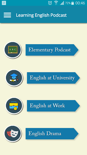 Learning English Podcast - عکس برنامه موبایلی اندروید