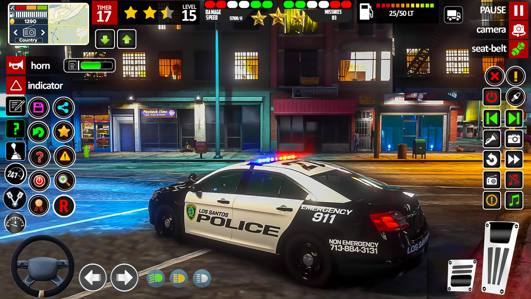 Car Chase Game Cop Simulator - عکس بازی موبایلی اندروید