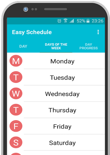 Easy Schedule - عکس برنامه موبایلی اندروید