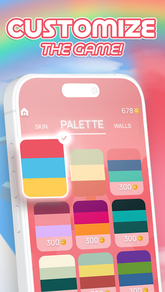 Rainbow Rush: Color Ball Game - Gameplay image of android game