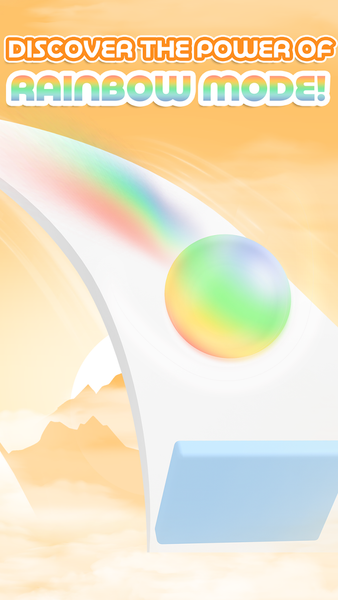 Rainbow Rush: Color Ball Game - Gameplay image of android game