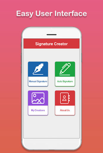 Signature Creator : Signature - Image screenshot of android app