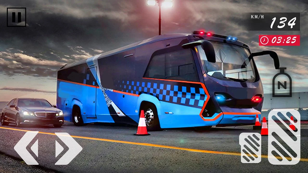 Police Bus - Police Simulator - عکس برنامه موبایلی اندروید