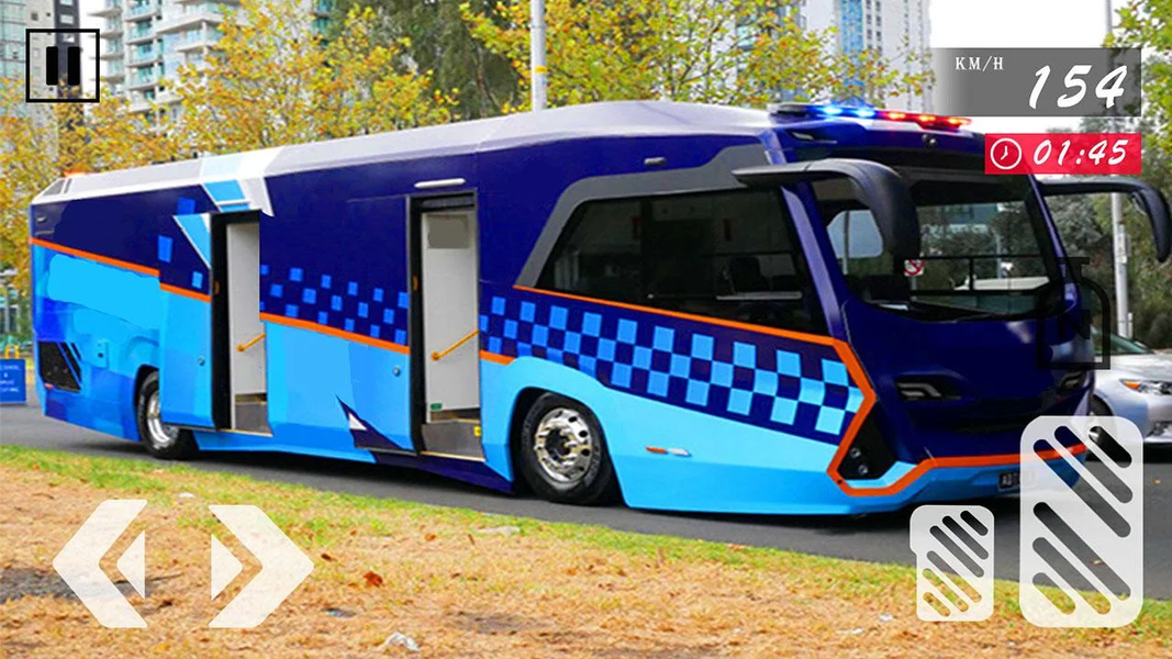 Police Bus - Police Simulator - Image screenshot of android app