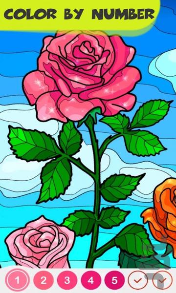 رنگ آمیزی با اعداد-color by number - عکس بازی موبایلی اندروید