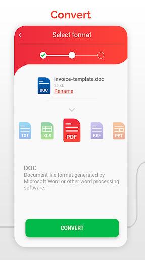PDF Converter - Convert files - Image screenshot of android app