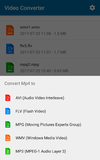 Video Converter - Files, music - عکس برنامه موبایلی اندروید