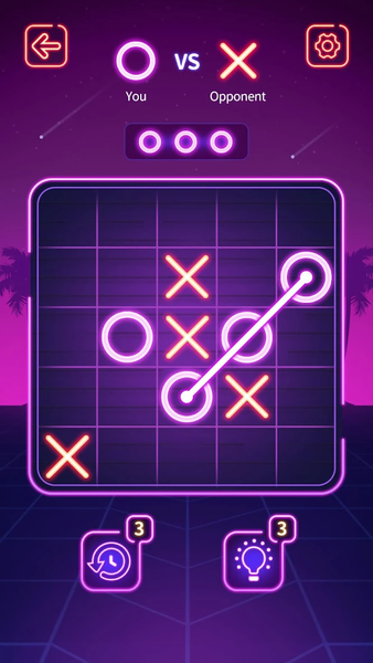 Tic Tac Toe - Offline XOXO - Gameplay image of android game