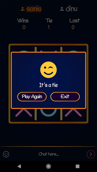 Tic tac toe AI: XOXO Bluetooth - Gameplay image of android game