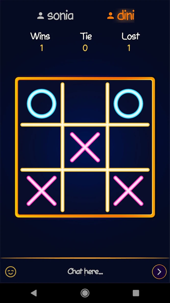 Tic tac toe AI: XOXO Bluetooth - Gameplay image of android game