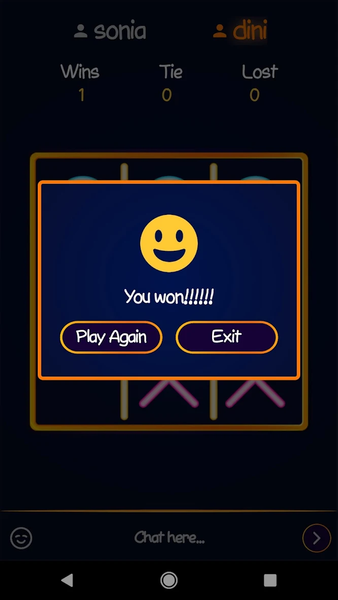 Tic tac toe AI: XOXO Bluetooth - Gameplay image of android game