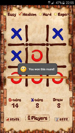 Tic Tac Toe - XO - Gameplay image of android game