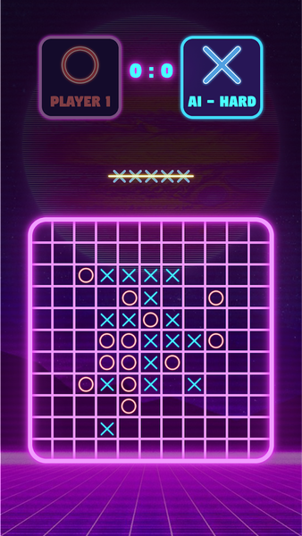 Tic Tac Toe: ۲ Player XO Games - عکس بازی موبایلی اندروید