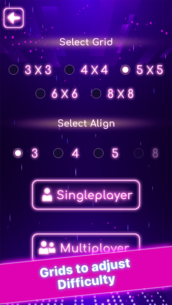 Tick Tack Toe - Online,Offline - Gameplay image of android game