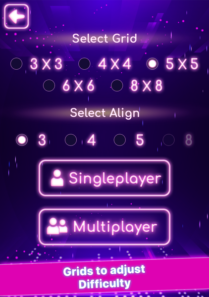 Tick Tack Toe - Online,Offline - Gameplay image of android game